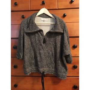 LOFT Gray Poncho